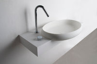 Ardea Semi-Recess Basin (Oval)-WALL MOUNT WASHBASINS-INFINITE-訂造洗手盆,浴室翻新, small size bathtubs, custom-made bathtub HK,freestanding bathtub Hong Kong, 獨立式 浴缸 香港, premium bathtub brands HK, Where to buy bathtubs in Hong Kong, best custom bathroom furniture HK, Infinite Bath, Infinite浴缸, Cloakroom,Vanities, Mirrors,Bathroom Furniture, 浴室裝修,浴室 櫃 訂造