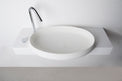 Ardea Semi-Recess Basin (Oval)-WALL MOUNT WASHBASINS-INFINITE-訂造洗手盆,浴室翻新, small size bathtubs, custom-made bathtub HK,freestanding bathtub Hong Kong, 獨立式 浴缸 香港, premium bathtub brands HK, Where to buy bathtubs in Hong Kong, best custom bathroom furniture HK, Infinite Bath, Infinite浴缸, Cloakroom,Vanities, Mirrors,Bathroom Furniture, 浴室裝修,浴室 櫃 訂造