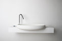 Ardea Semi-Recess Basin (Oval)-WALL MOUNT WASHBASINS-INFINITE-訂造洗手盆,浴室翻新, small size bathtubs, custom-made bathtub HK,freestanding bathtub Hong Kong, 獨立式 浴缸 香港, premium bathtub brands HK, Where to buy bathtubs in Hong Kong, best custom bathroom furniture HK, Infinite Bath, Infinite浴缸, Cloakroom,Vanities, Mirrors,Bathroom Furniture, 浴室裝修,浴室 櫃 訂造