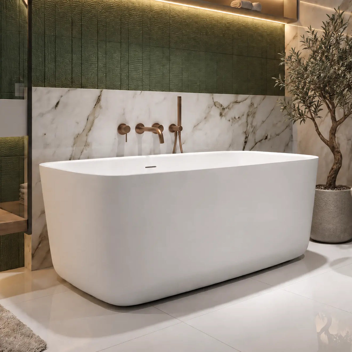 Niagara Bathtub (Rounded Rectangle) 148