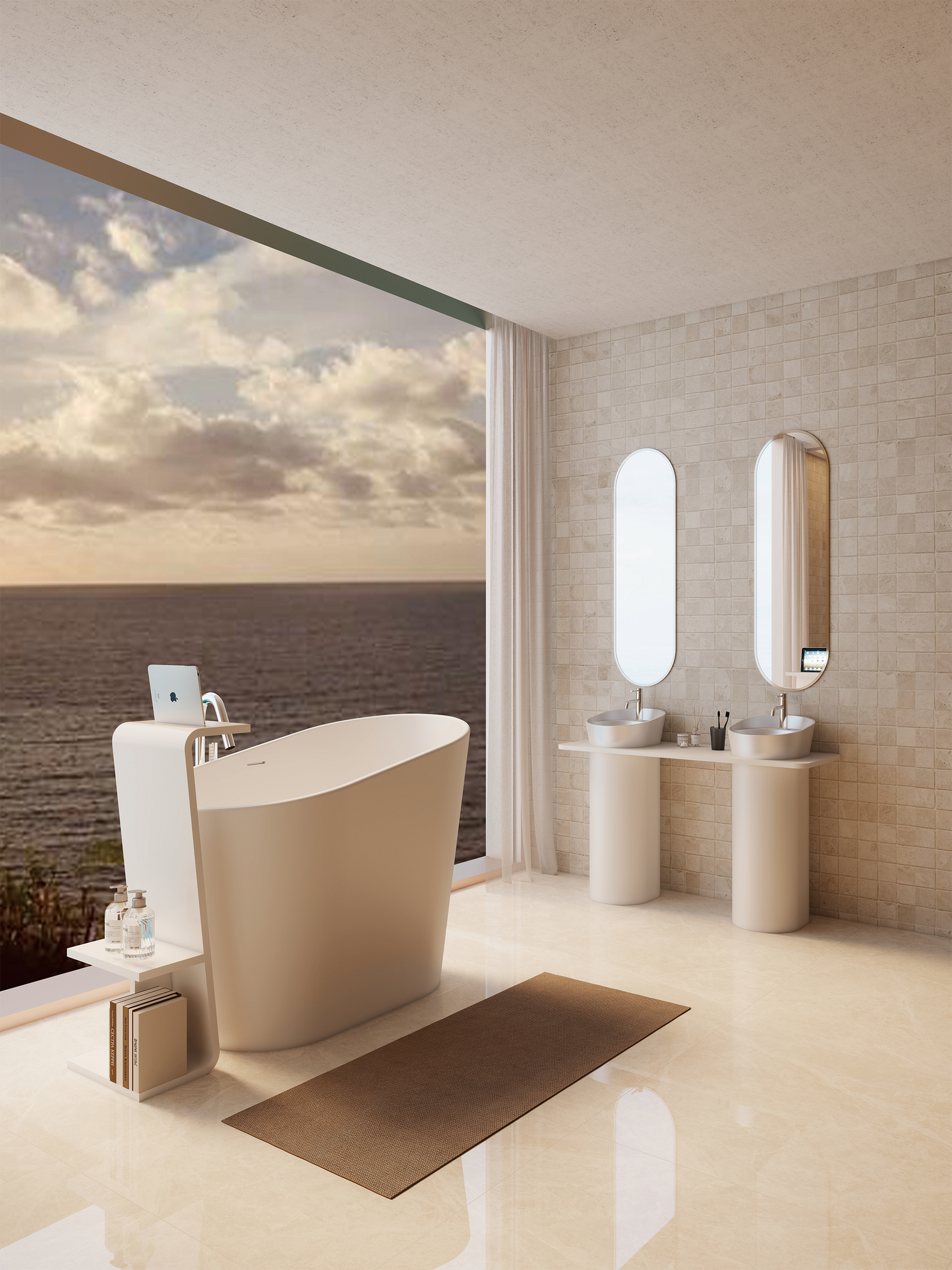 Osaka 115 (BE)-BATHTUBS-INFINITE BATH,bathroom design hk, Bathroom furniture,香港浴室,浴室用品,浴室潔具,花灑,水龍頭,浴簾,鏡,洗手盆,層架組合,浴室傢俬,廁所板,浴江