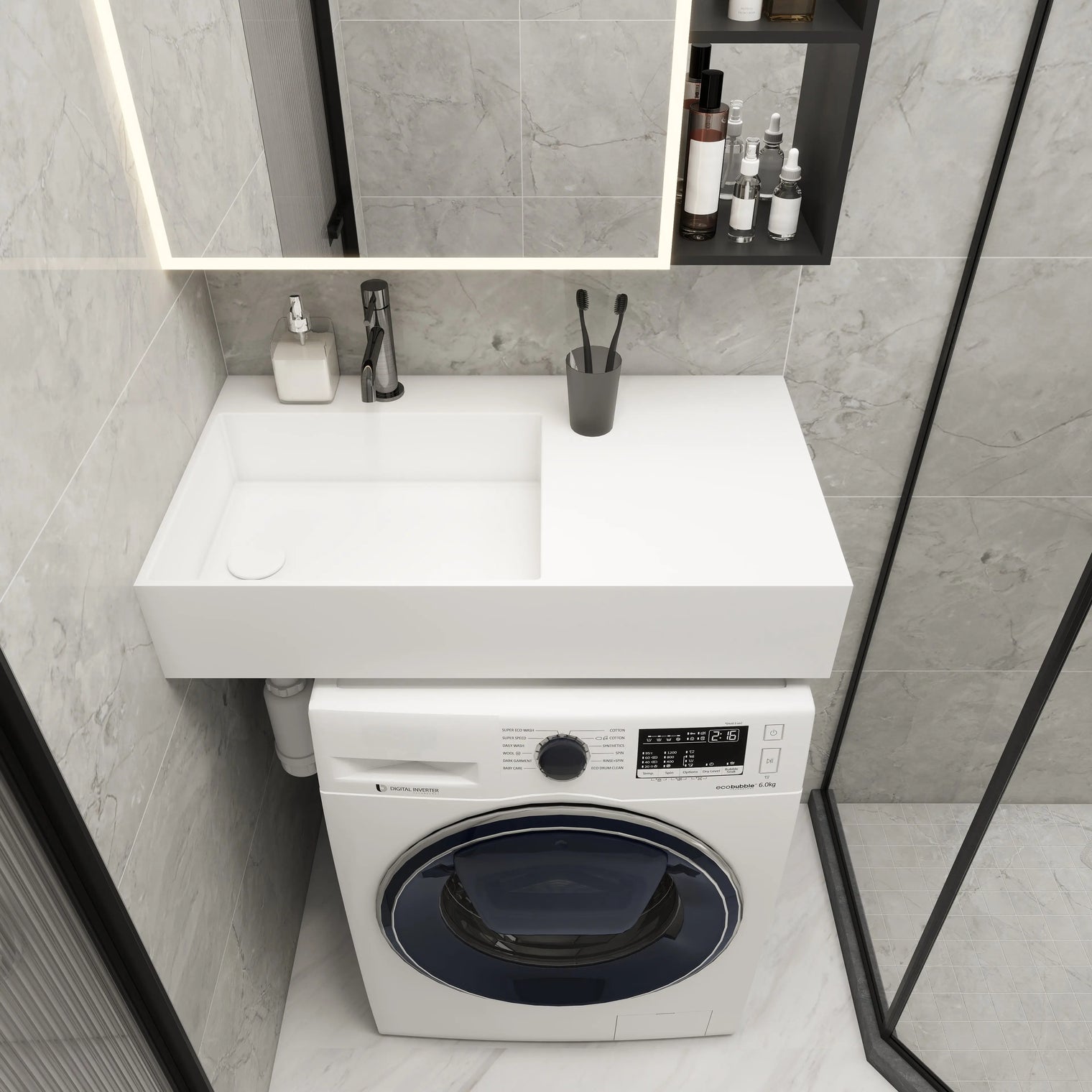 PURE Laundry Sink WM 80L INFINITE