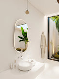 SEED Overcounter Washbasins w/Deck INFINITE BATH