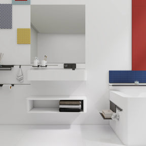 ELEMENTS Wall-Mount Washbasins Bowl on Right INFINITE BATH