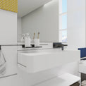 ELEMENTS Wall-Mount Washbasins Bowl on Right INFINITE BATH