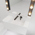 ELEMENTS Wall-Mount Washbasins Bowl on Right INFINITE BATH
