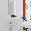 ELEMENTS Wall-Mount Washbasins w/towel bar INFINITE BATH