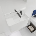 ELEMENTS Wall-Mount Washbasins Bowl on Right INFINITE BATH