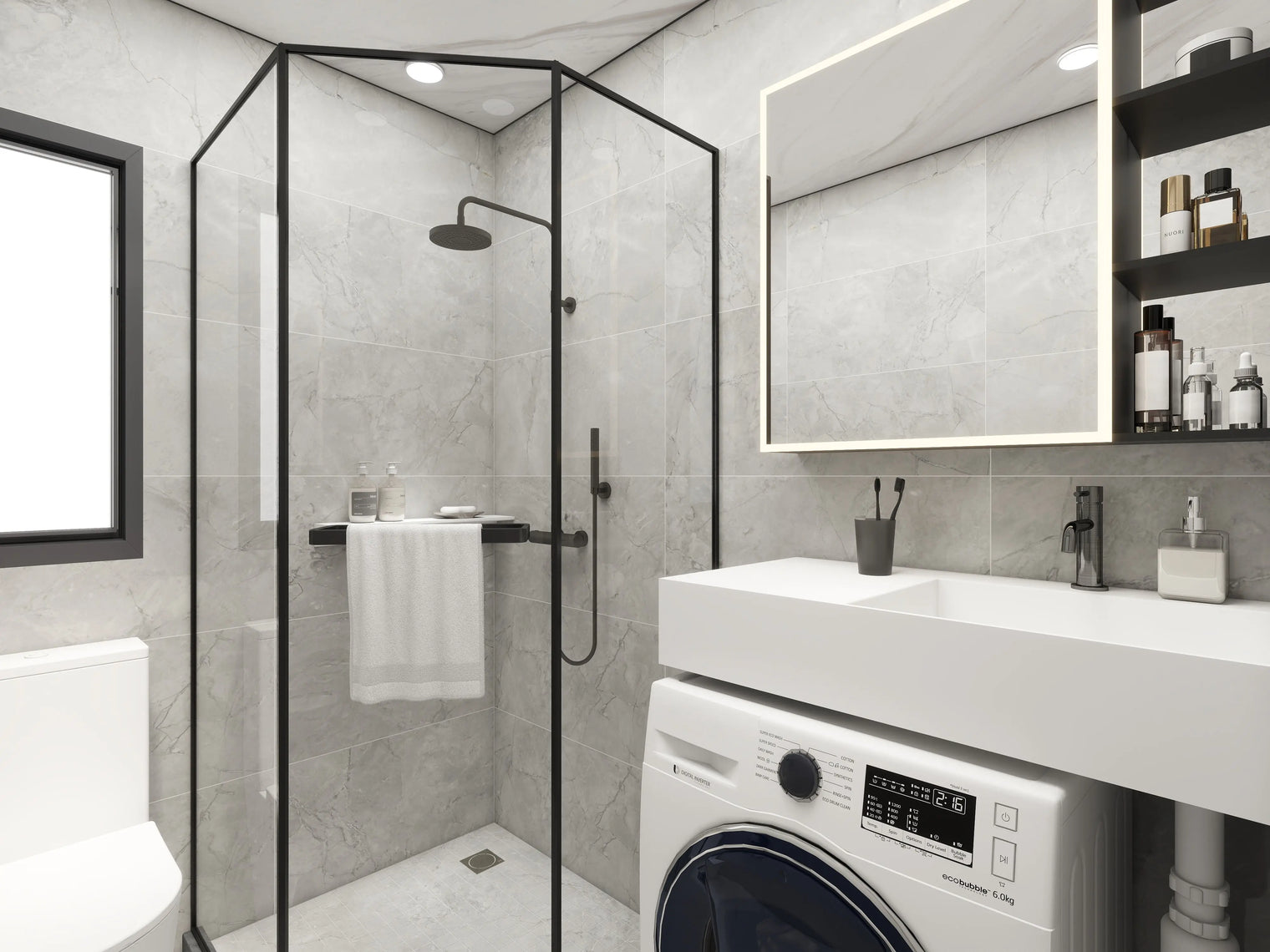 PURE Laundry Sink WM 80R INFINITE