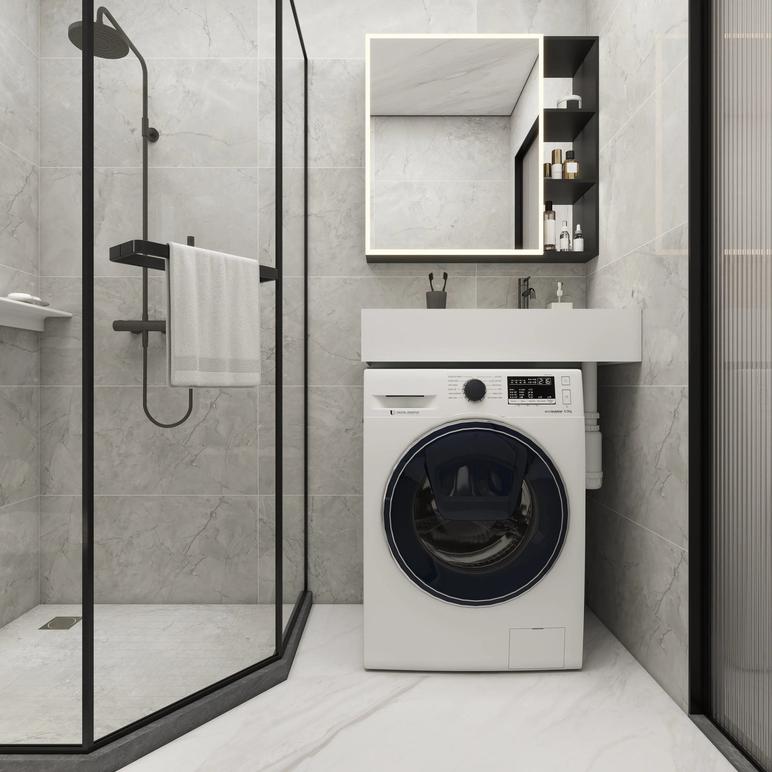 PURE Laundry Sink WM 80R INFINITE