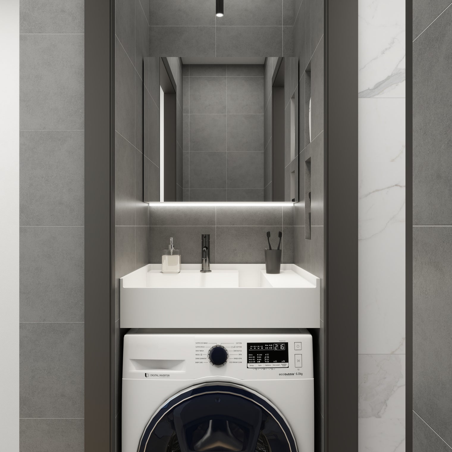 PURE LaundryRear Sink 65L