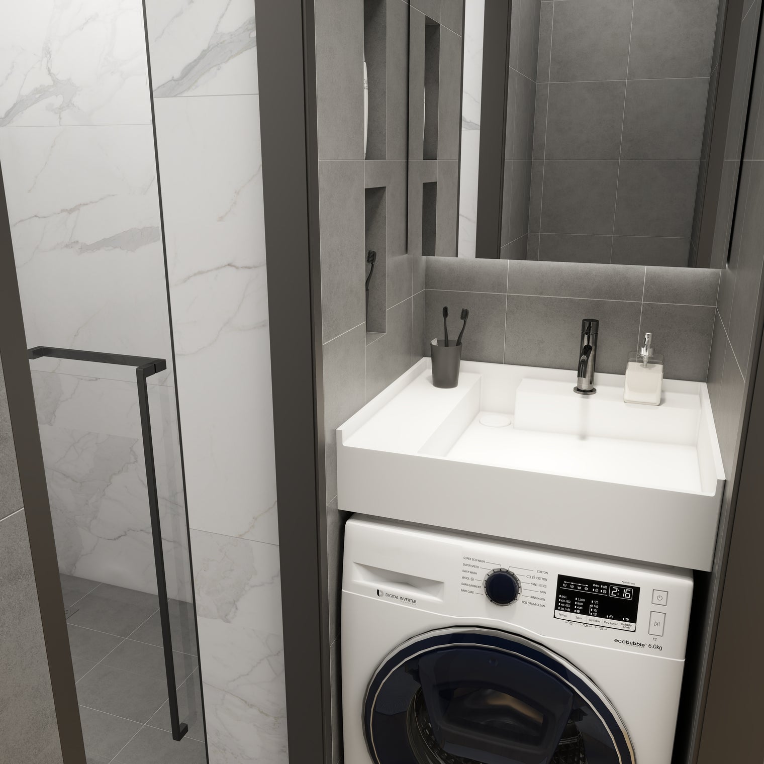 PURE LaundryRear Sink 65R