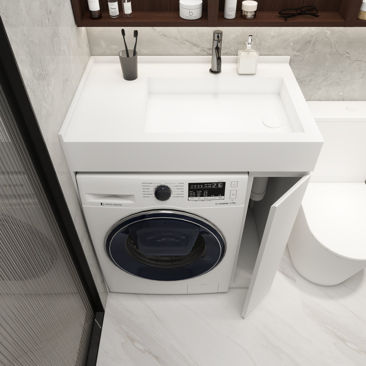 PURE Lanudry Sink 85R Combo