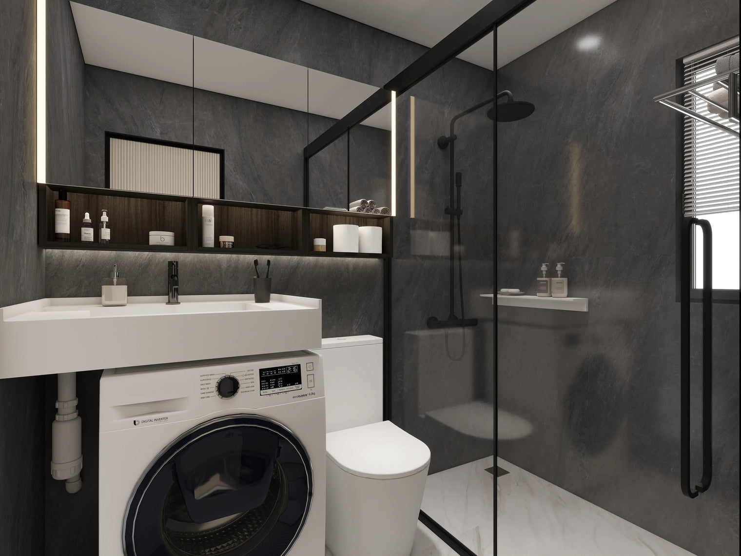 PURE Lanudry Sink WM 80LS