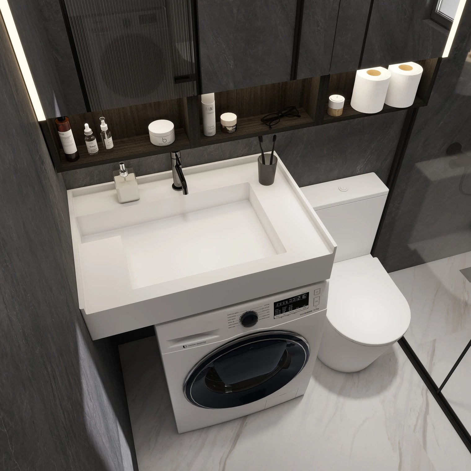 PURE Lanudry Sink WM 80LS