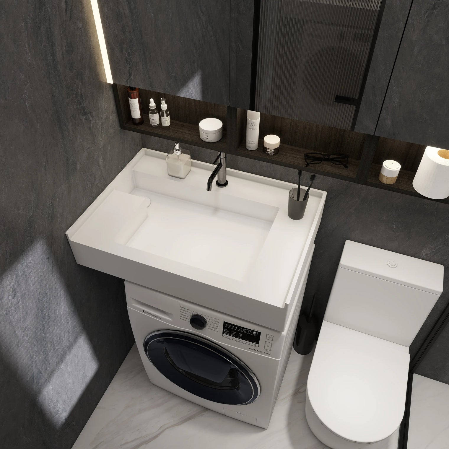 PURE Lanudry Sink WM 80LS