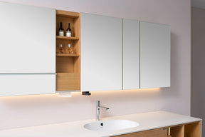 Stockholm Mirror Cabinet 150-Mirror Cabinets-Stockholm Mirror Cabinet 150-Mirror Cabinets-Smart bathroom Hong Kong, Smart mirror toilet, LED bathroom mirror, Smart mirror with light, High-tech toilet mirror, Smart vanity mirror, Mirror with LED lighting, Modern toilet mirror, Smart makeup mirror, Mirror with built-in lights, Smart mirror for bathroom, Luxury bathroom mirror, Digital mirror Hong Kong, Smart home bathroom accessories,智能浴室 香港, 智能廁所鏡, LED 浴室鏡, 智能鏡帶燈, 高科技廁所鏡, 智能化妝鏡, 鏡子帶LED燈, 內置燈光鏡子, 浴室智能鏡, 豪華浴室鏡