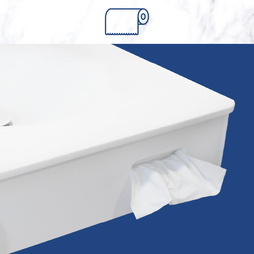 Hidden Tissue Holder