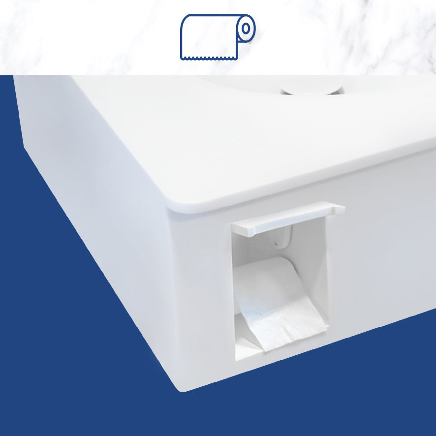 Hidden Tissue Holder