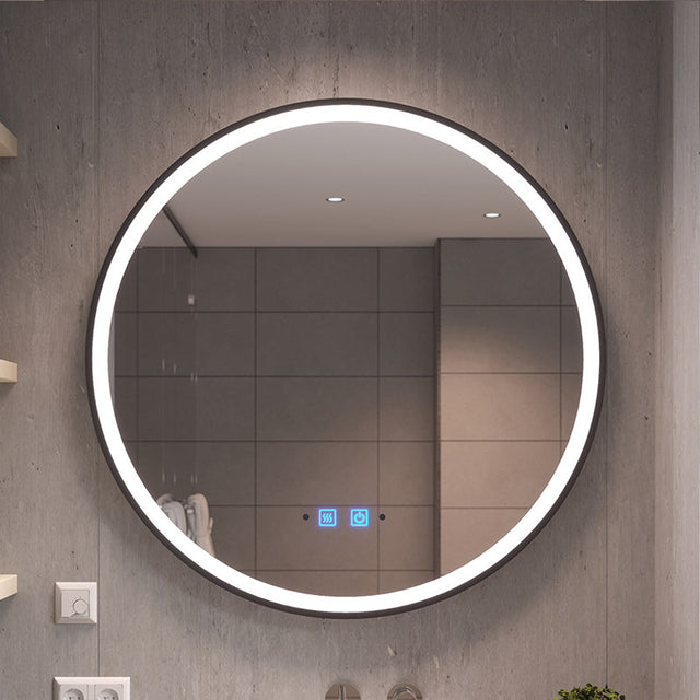 BURGOS LED Mirror 60-Bathroom Vanities-[BURGOS LED Mirror 60-Bathroom Vanities-Smart bathroom Hong Kong, Smart mirror toilet, LED bathroom mirror, Smart mirror with light, High-tech toilet mirror, Smart vanity mirror, Mirror with LED lighting, Modern toilet mirror, Smart makeup mirror, Mirror with built-in lights, Smart mirror for bathroom, Luxury bathroom mirror, Digital mirror Hong Kong, Smart home bathroom accessories,智能浴室 香港, 智能廁所鏡, LED 浴室鏡, 智能鏡帶燈, 高科技廁所鏡, 智能化妝鏡, 鏡子帶LED燈, 內置燈光鏡子, 浴室智能鏡, 豪華浴室鏡, 數碼鏡子 香港, 