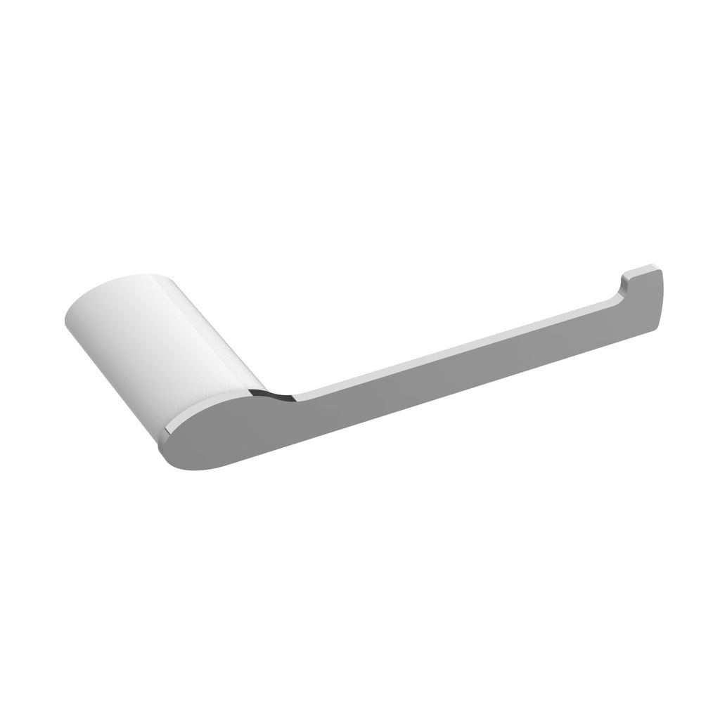 INFINITE | NUUK Toilet Roll Holder | Zinc base, Brass pipe