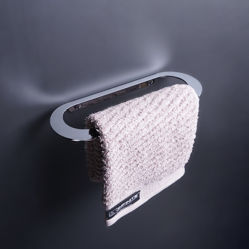 INFINITE | BARN Towel Ring | Zinc base, Brass pipe