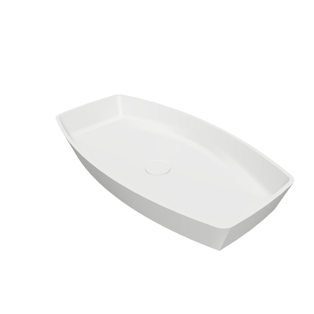 INFINITE | Palermo 68 Overcounter Washbasin | INFINITE Solid Surfaces