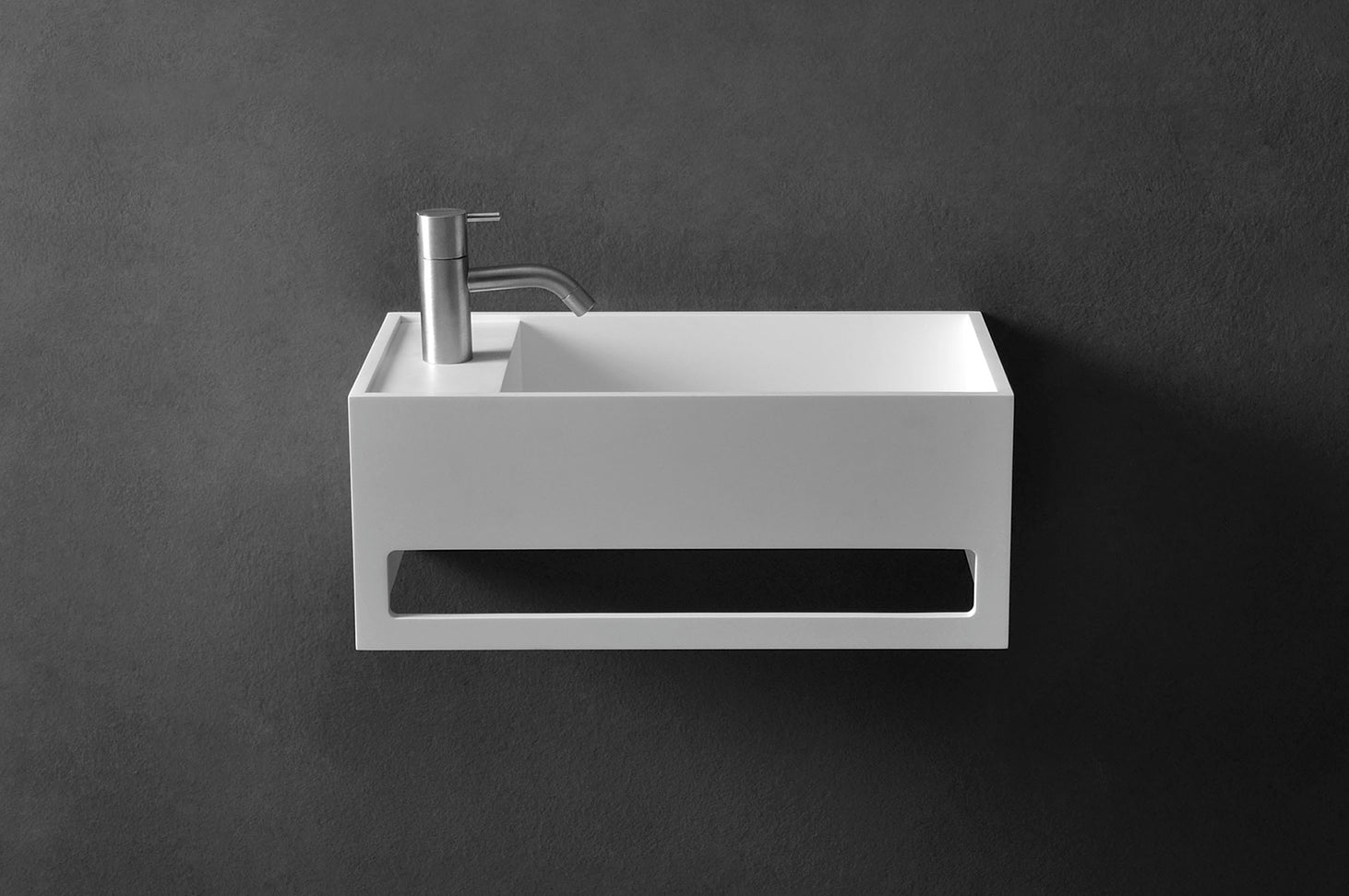 INFINITE | Pure WM 50R | Wall Mount Washbasin | INFINITE Solid Surfaces