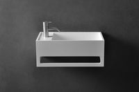 INFINITE | Pure WM 50R | Wall Mount Washbasin | INFINITE Solid Surfaces