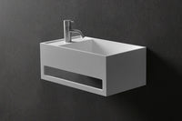 INFINITE | Pure WM 50R | Wall Mount Washbasin | INFINITE Solid Surfaces