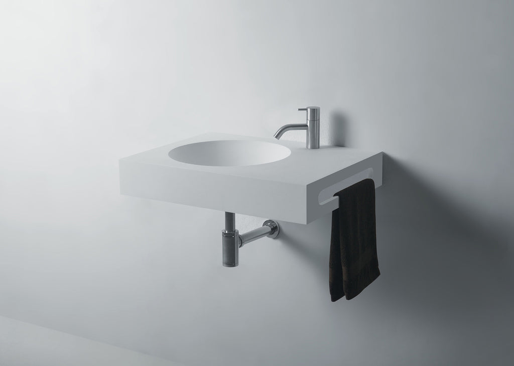 INFINITE | Apollo WM 60 Wall Mount Washbasin | INFINITE Solid Surface