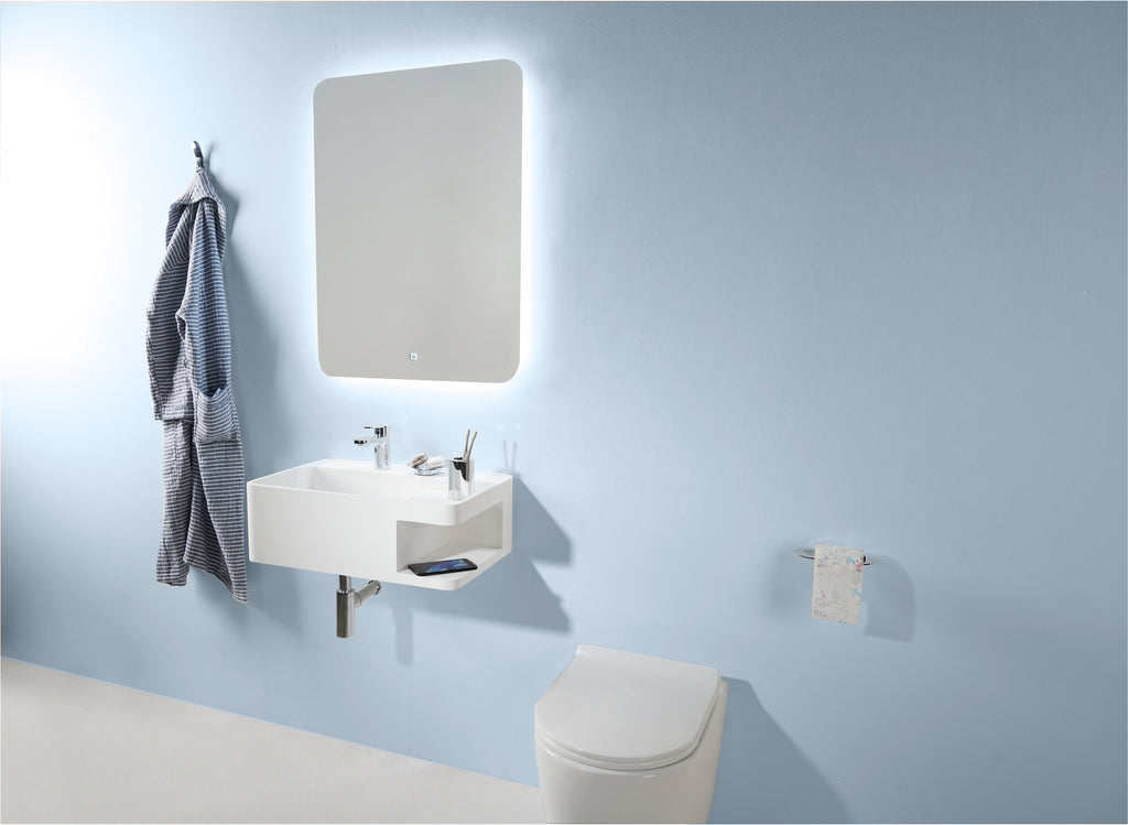 INFINITE | Captop 5.0 Wall Mount Washbasin | INFINITE Solid Surfaces