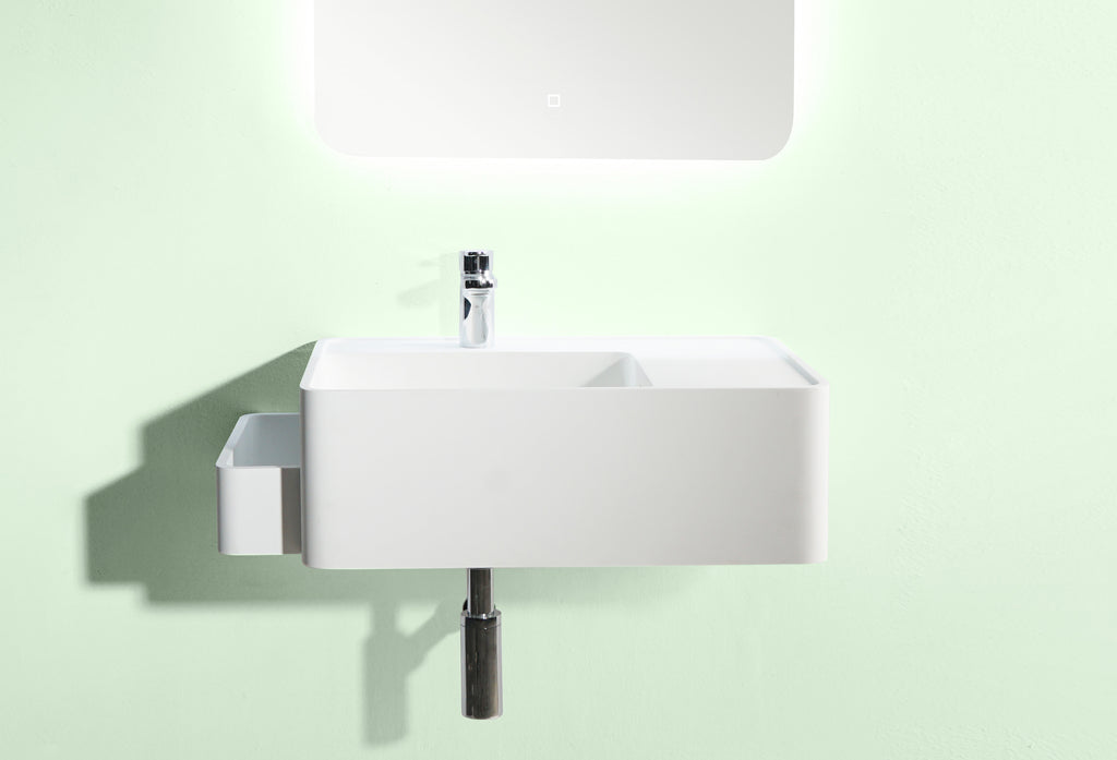 INFINITE | Captop 7.0 Wall Mount Washbasin | INFINITE Solid Surfaces