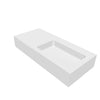 INFINITE | Vesta WM 90R with Drawer | Wall Mount Washbasin | INFINITE Solid Surfaces