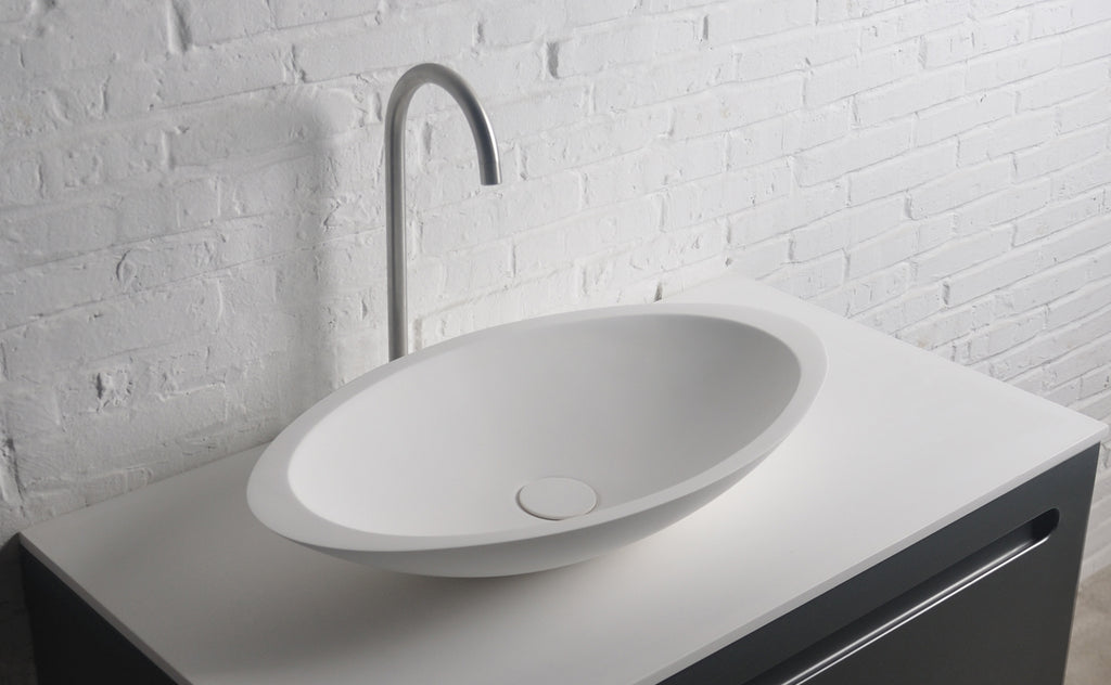 INFINITE | Bari 60 Overcounter Washbasin | INFINITE Solid Surfaces