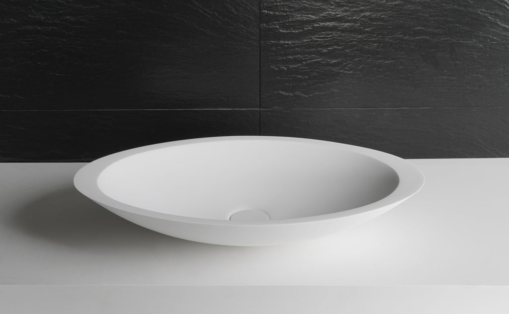 INFINITE | Bari 60 Overcounter Washbasin | INFINITE Solid Surfaces