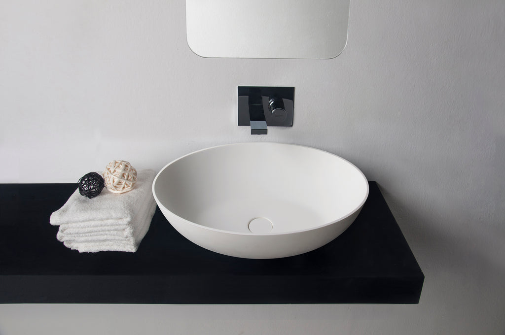 INFINITE | Super Thin Edge 60 | Overcounter Washbasin | INFINITE Solid Surfaces