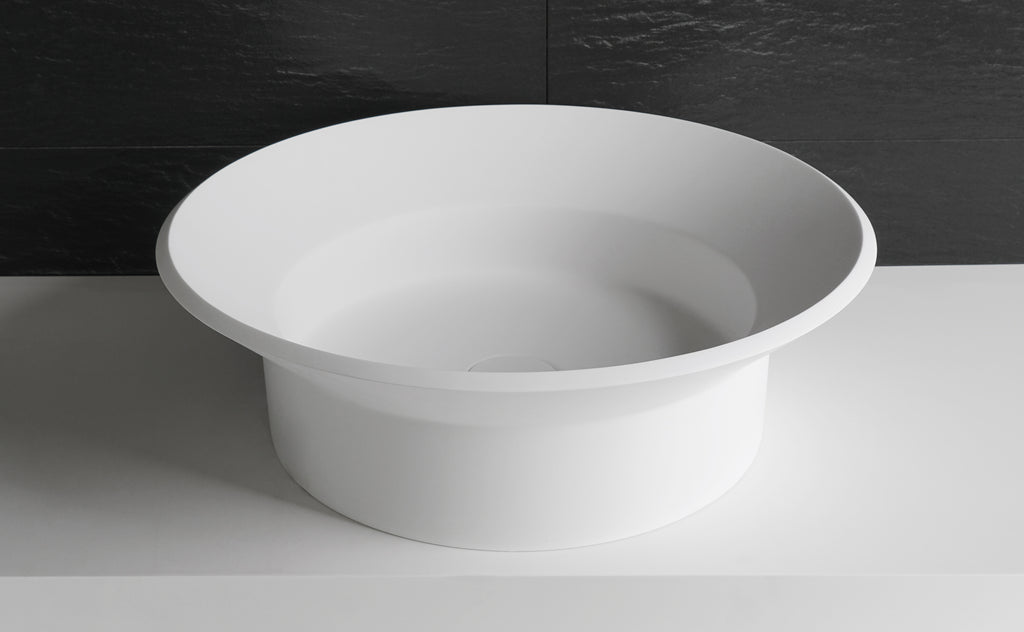 INFINITE | Olbia 50 Overcounter Washbasin | INFINITE Solid Surfaces