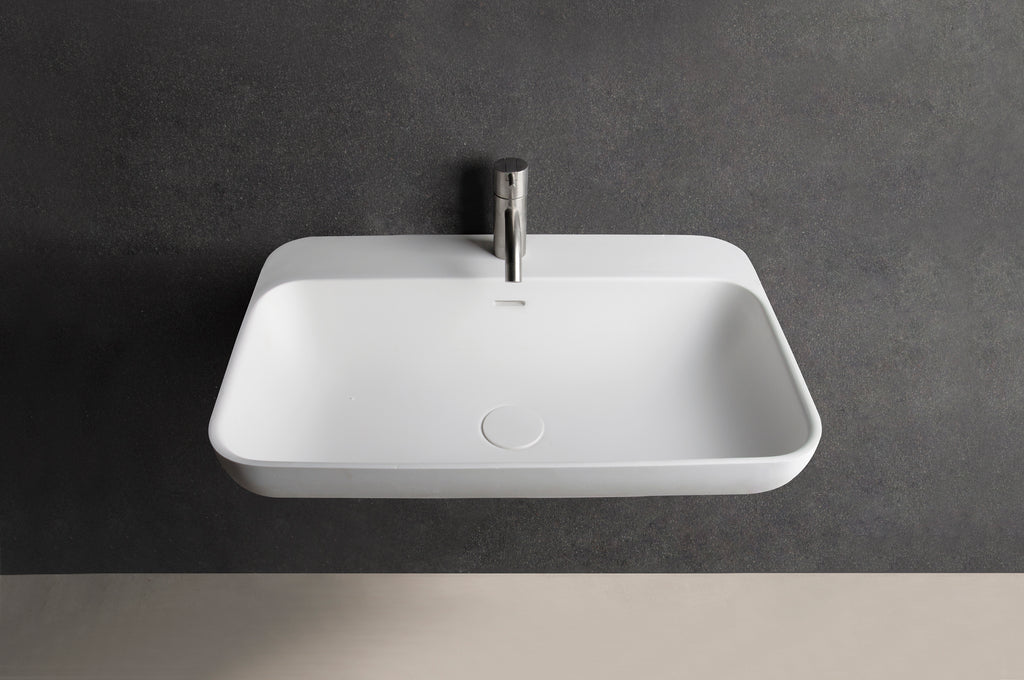 INFINITE | Niagara WM 60 | Wall Mount Washbasin | INFINITE Solid Surfaces