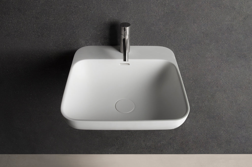 INFINITE | Niagara WM 40 | Wall Mount Washbasin | INFINITE Solid Surfaces