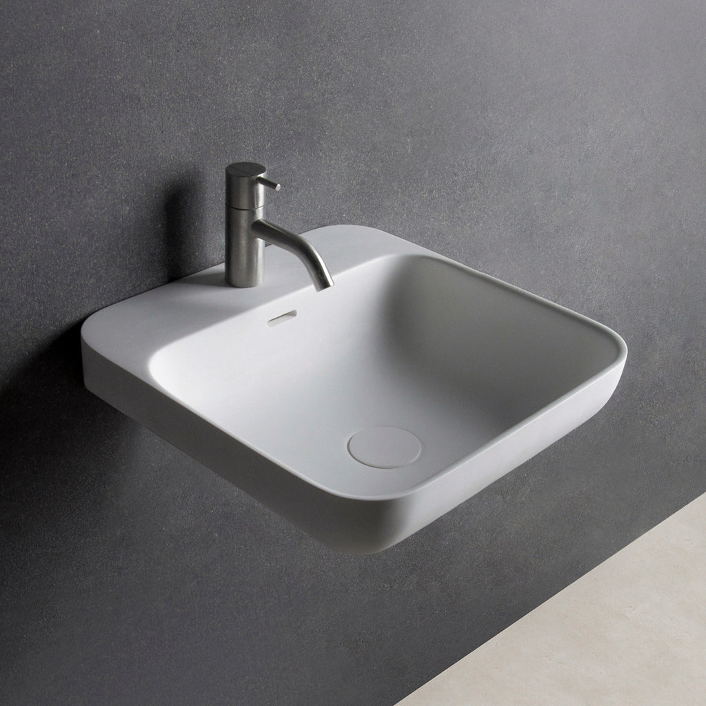 INFINITE | Niagara WM 40 | Wall Mount Washbasin | INFINITE Solid Surfaces