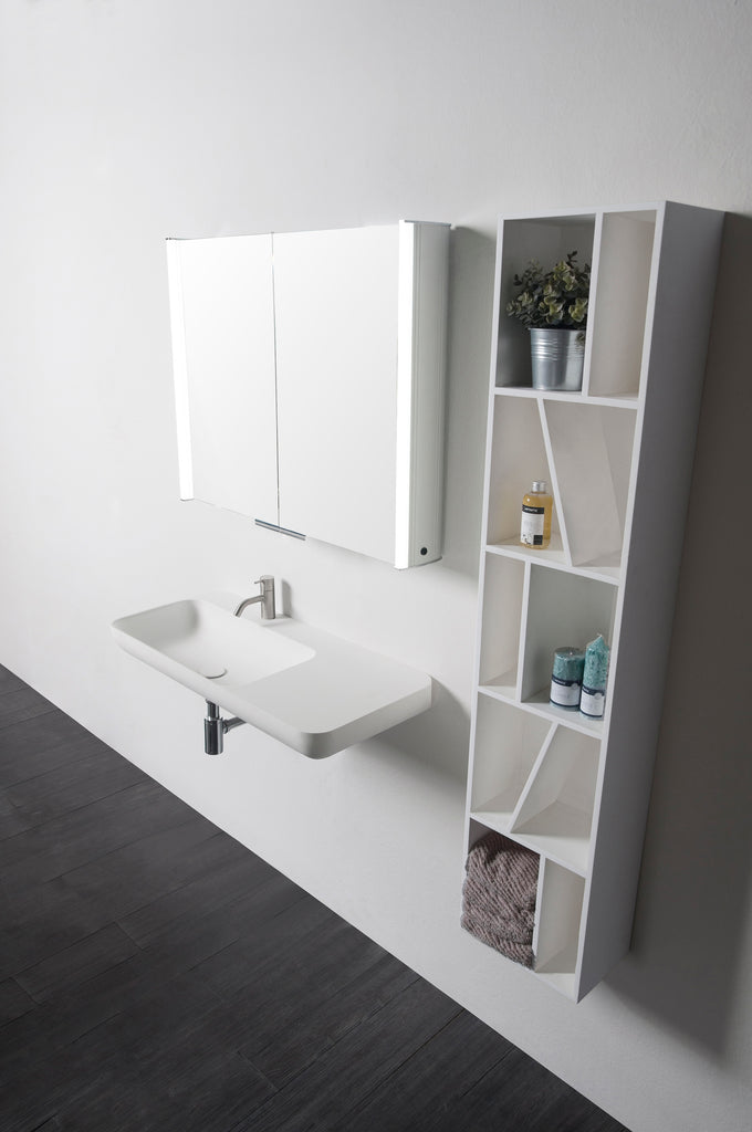 INFINITE | Niagara WM 90L | Wall Mount Washbasin | INFINITE Solid Surfaces