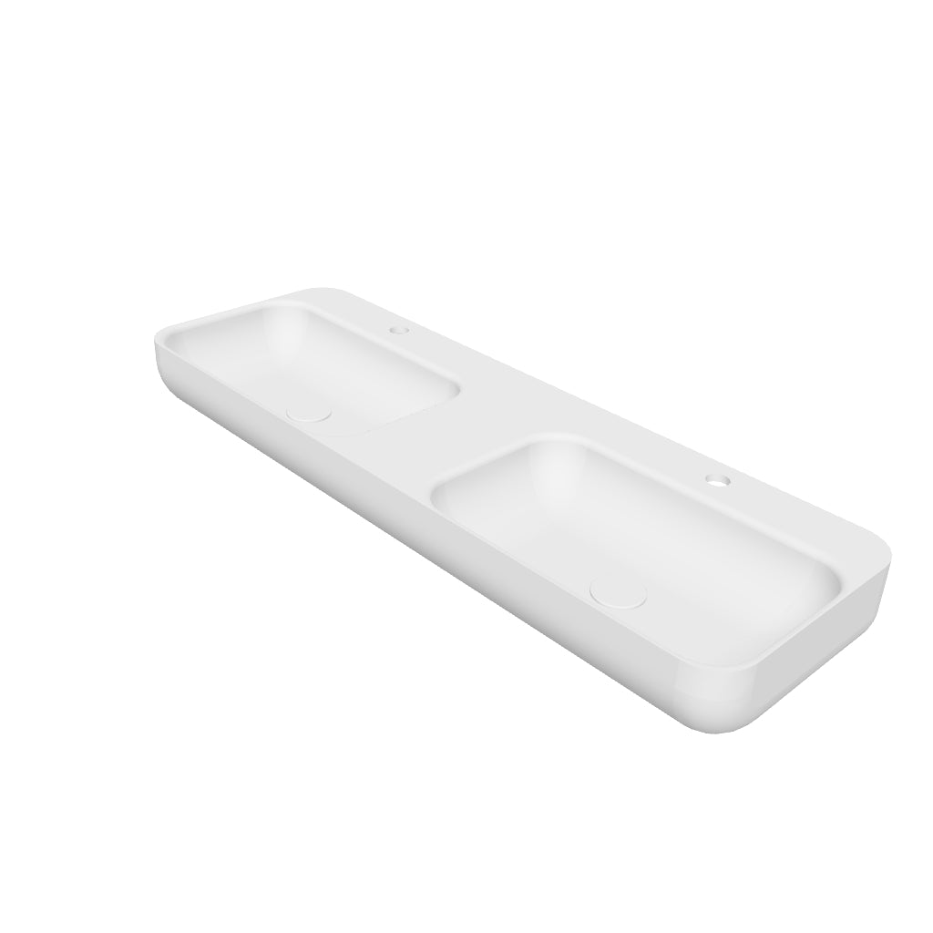 INFINITE | Niagara WM 120DB | Wall Mount Washbasin | INFINITE Solid Surfaces