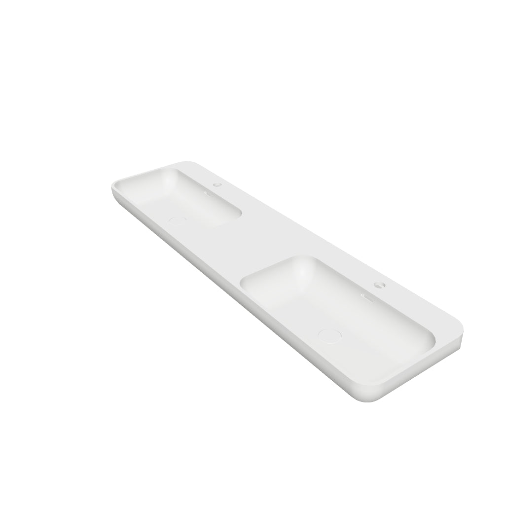 INFINITE | Niagara WM 150DB | Wall Mount Washbasin | INFINITE Solid Surfaces