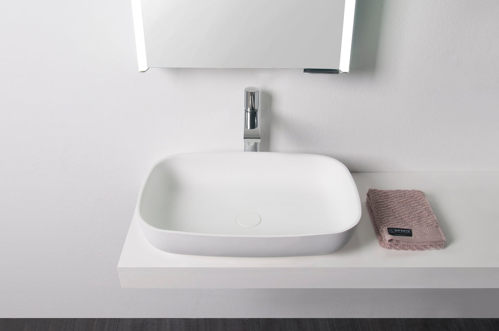 INFINITE | Niagara RR 60 | Overcounter Washbasin | INFINITE Solid Surfaces
