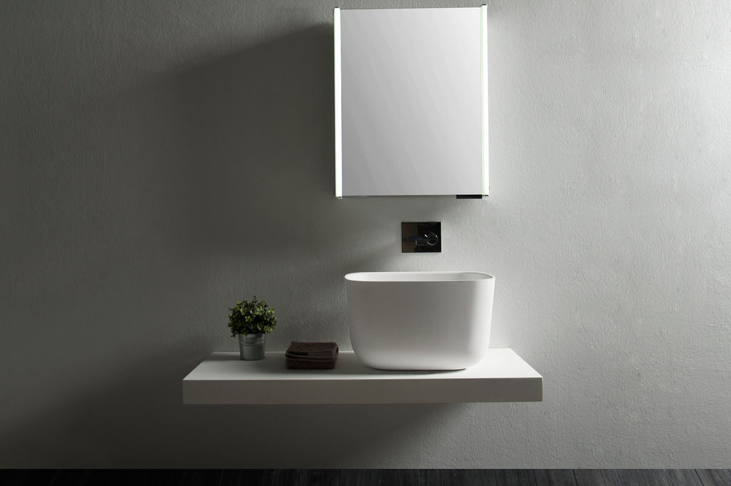 INFINITE | Niagara Laundry RR 50 | Overcounter Washbasin | INFINITE Solid Surfaces