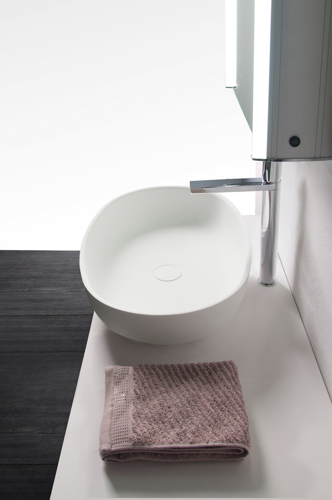 INFINITE | Niagara 60 Overcounter Washbasin | INFINITE Solid Surfaces