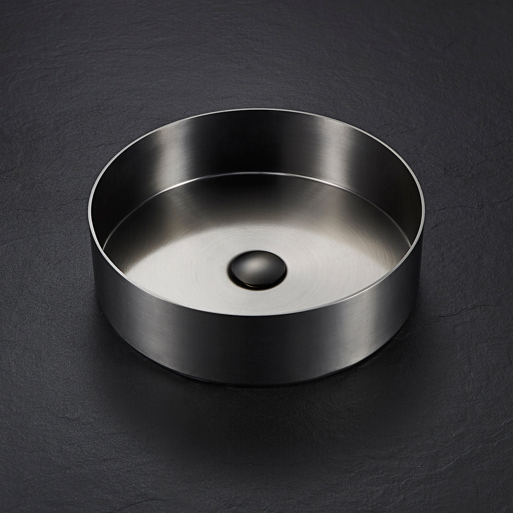 INFINITE | PAVIA D40 | Overcounter Washbasin | Stainless Steel
