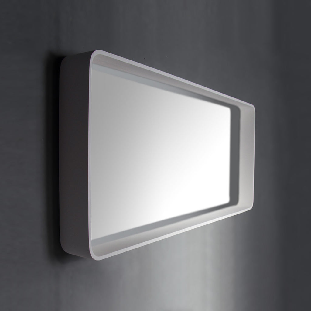 INFINITE | CIRQUE Mirror Shelf 150 | INFINITE Solid Surfaces