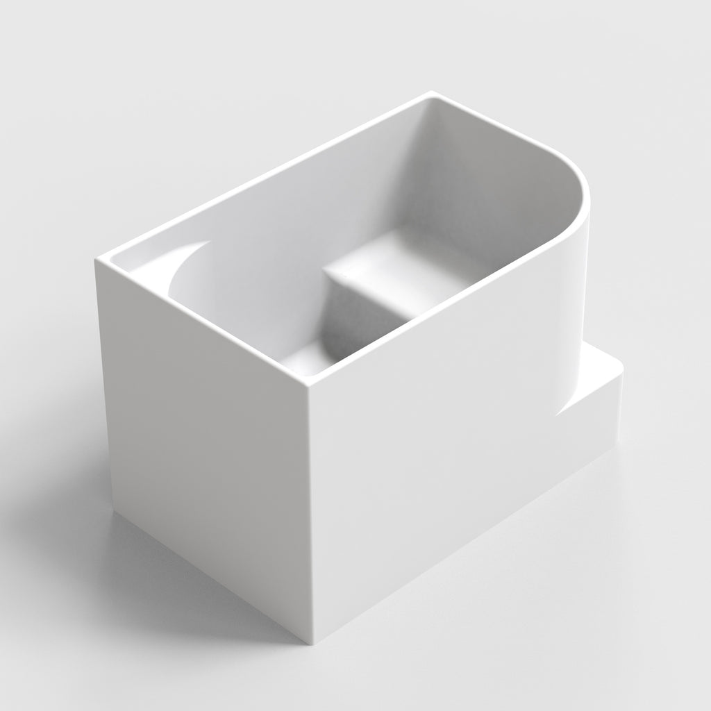 INFINITE | Rovigo 120R Bathtub | INFINITE Solid Surfaces